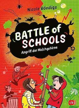 portada Battle of Schools - Angriff der Molchgehirne: Start der Kinderbuchreihe (Die Battle-Of-Schools-Reihe, Band 1) (en Alemán)