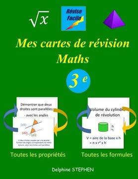 portada Mes Cartes de Révision Maths 3e (en Francés)