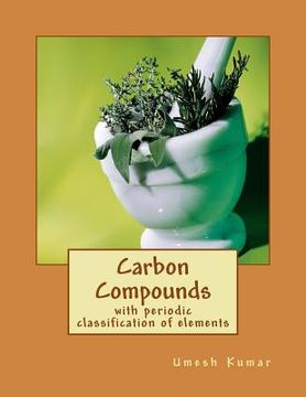 portada Carbon Compounds: with periodic classification of elements (en Inglés)