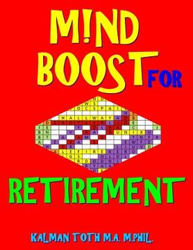 portada M!nd Boost for Retirement: 132 Entertaining & Challenging Large Print Word Search Puzzles (en Inglés)