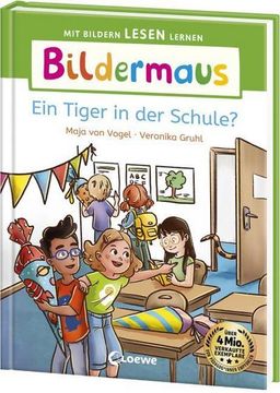 portada Bildermaus - ein Tiger in der Schule? (en Alemán)