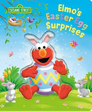 portada Elmo'S Easter egg Surprises (Sesame Street) (Sesame Street Board Books) (in English)