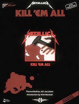 portada Metallica - Kill 'em all (en Inglés)