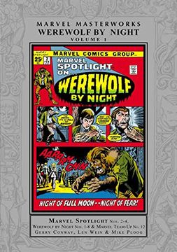 portada Mmw Werewolf by Night hc 01 (Marvel Masterworks, 1) (en Inglés)