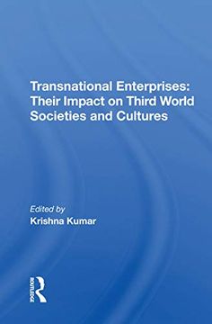 portada Transnational Enterprises: Their Impact on Third World Societies and Cultures (in English)