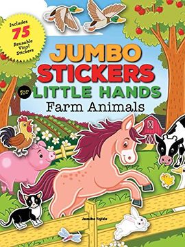 portada Jumbo Stickers for Little Hands: Farm Animals 