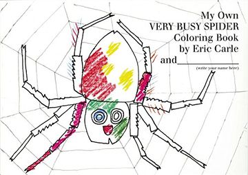 portada My own Very Busy Spider Coloring Book (en Inglés)