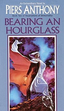 portada Bearing an Hourglass (Incarnations of Immortality) (in English)