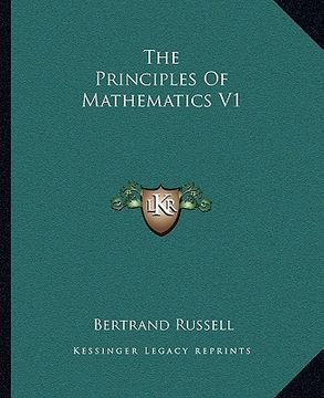 portada the principles of mathematics v1 (en Inglés)
