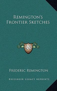 portada remington's frontier sketches (in English)