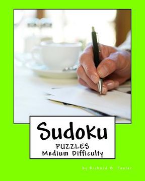 portada Sudoku Puzzles: Medium Difficulty (en Inglés)