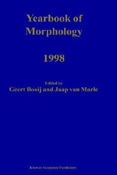 portada yearbook of morphology 1998 (in English)