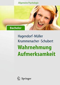 portada Allgemeine Psychologie für Bachelor: Wahrnehmung und Aufmerksamkeit. (en Alemán)