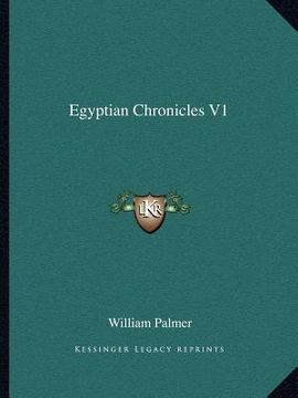 portada egyptian chronicles v1 (in English)