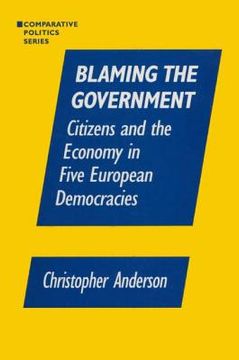 portada blaming the government: citizens and the economy in five european democracies (en Inglés)