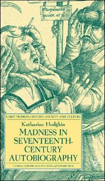 portada madness in seventeenth-century autobiography (en Inglés)