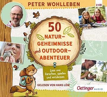 portada 50 Naturgeheimnisse und Outdoorabenteuer: Lass uns Forschen, Spielen und Entdecken! (Peter & Piet) (in German)