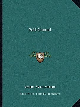 portada self-control (en Inglés)