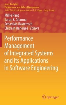 portada Performance Management of Integrated Systems and Its Applications in Software Engineering (en Inglés)