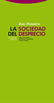 portada La Sociedad del Desprecio (in Spanish)