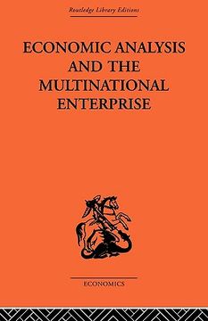 portada economic analysis and multinational enterprise (in English)