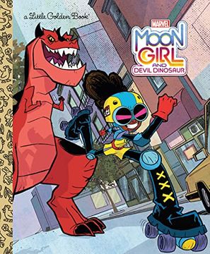 portada Moon Girl and Devil Dinosaur Little Golden Book (Marvel) (in English)