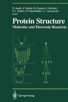 portada protein structure: molecular and electronic reactivity (en Inglés)