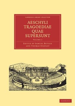 portada Aeschyli Tragoediae Quae Supersunt 4 Volume Paperback Set: Aeschyli Tragoediae Quae Supersunt: Volume 2 Paperback (Cambridge Library Collection - Classics) (en Latin)