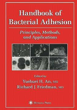 portada handbook of bacterial adhesion: principles, methods, and applications (en Inglés)