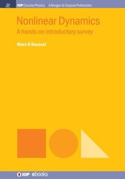 portada Nonlinear Dynamics: A Hands-On Introductory Survey (en Inglés)
