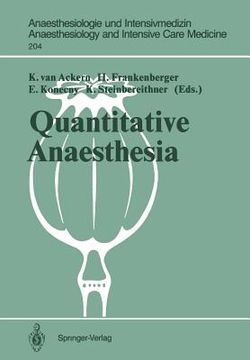 portada quantitative anaesthesia: low flow and closed circuit (en Inglés)