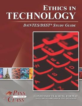 portada Ethics in Technology DANTES / DSST Study Guide (en Inglés)