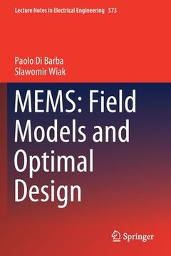 portada Mems: Field Models and Optimal Design (en Inglés)