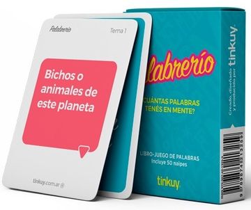 portada Palabrerío.  Cuantas Palabras Tienes en Mente? Libro-Juego de Palabras