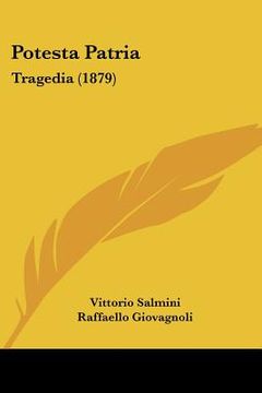 portada potesta patria: tragedia (1879) (en Inglés)