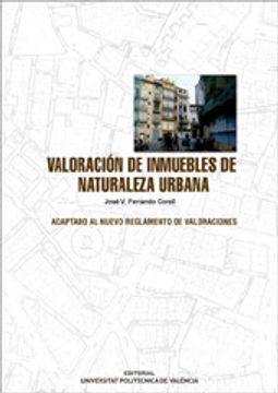 portada Valoración De Inmuebles De Naturaleza Urbana