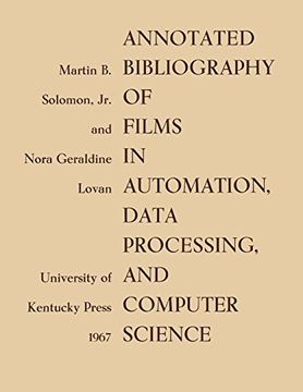 portada Annotated Bibliography of Films in Automation, Data Processing, and Computer Science (libro en Inglés)