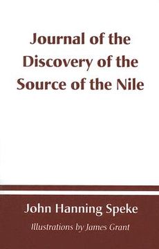 portada journal of the discovery of the source of the nile