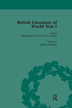 portada British Literature of World War I, Volume 5 (in English)