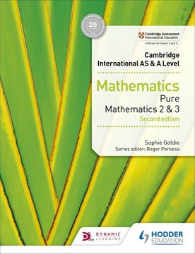 portada Cambridge International as & a Level Mathematics Pure Mathematics 2 and 3 Second Edition (in English)