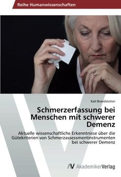 portada Schmerzerfassung Bei Menschen Mit Schwerer Demenz