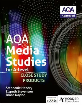 portada Aqa Media Studies for a Level: Close Study Products (en Inglés)
