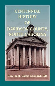 portada Centennial History of Davidson County, North Carolina (en Inglés)