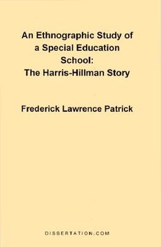 portada an ethnographic study of a special education school: the harris-hillman story (en Inglés)