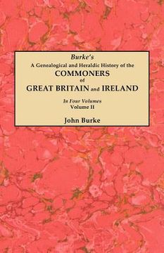 portada a genealogical and heraldic history of the commoners of great britain and ireland. in two volumes. volume ii (en Inglés)