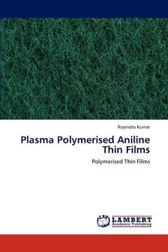 portada plasma polymerised aniline thin films (en Inglés)