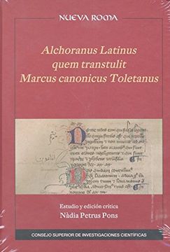 portada ALCHORANUS LATINUS QUEM TRANSTULIT MARCUS CANONICUS TOLE