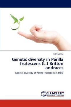portada genetic diversity in perilla frutescens (l.) britton landraces (en Inglés)