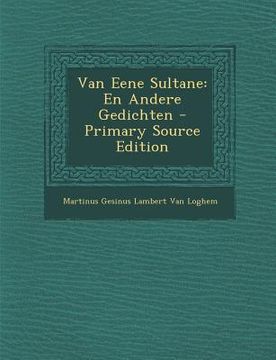 portada Van Eene Sultane: En Andere Gedichten