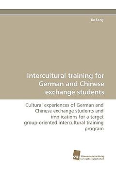 portada intercultural training for german and chinese exchange students (en Inglés)
